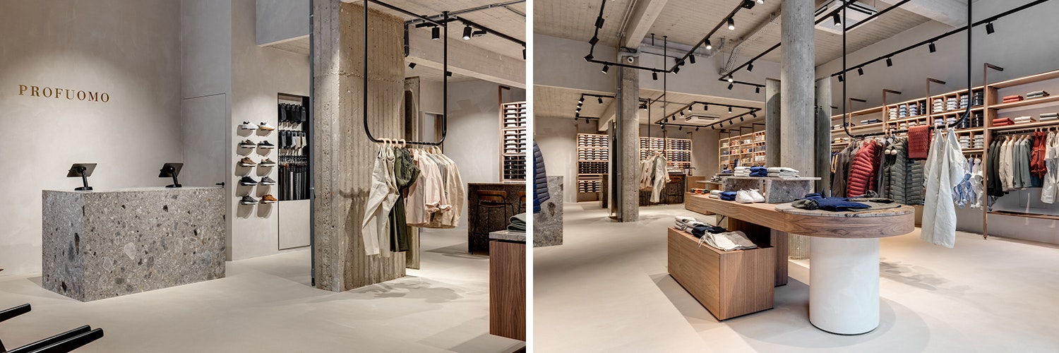 Profuomo winkel in Rotterdam